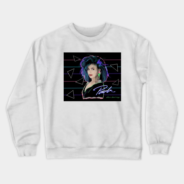 PAULA ABDUL 80S RETRO STYLE Crewneck Sweatshirt by DISCO DISCO MX